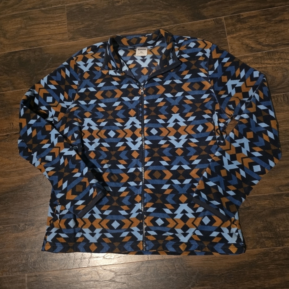Sonoma Goods for Life | Men's Geometric Jacket XXL